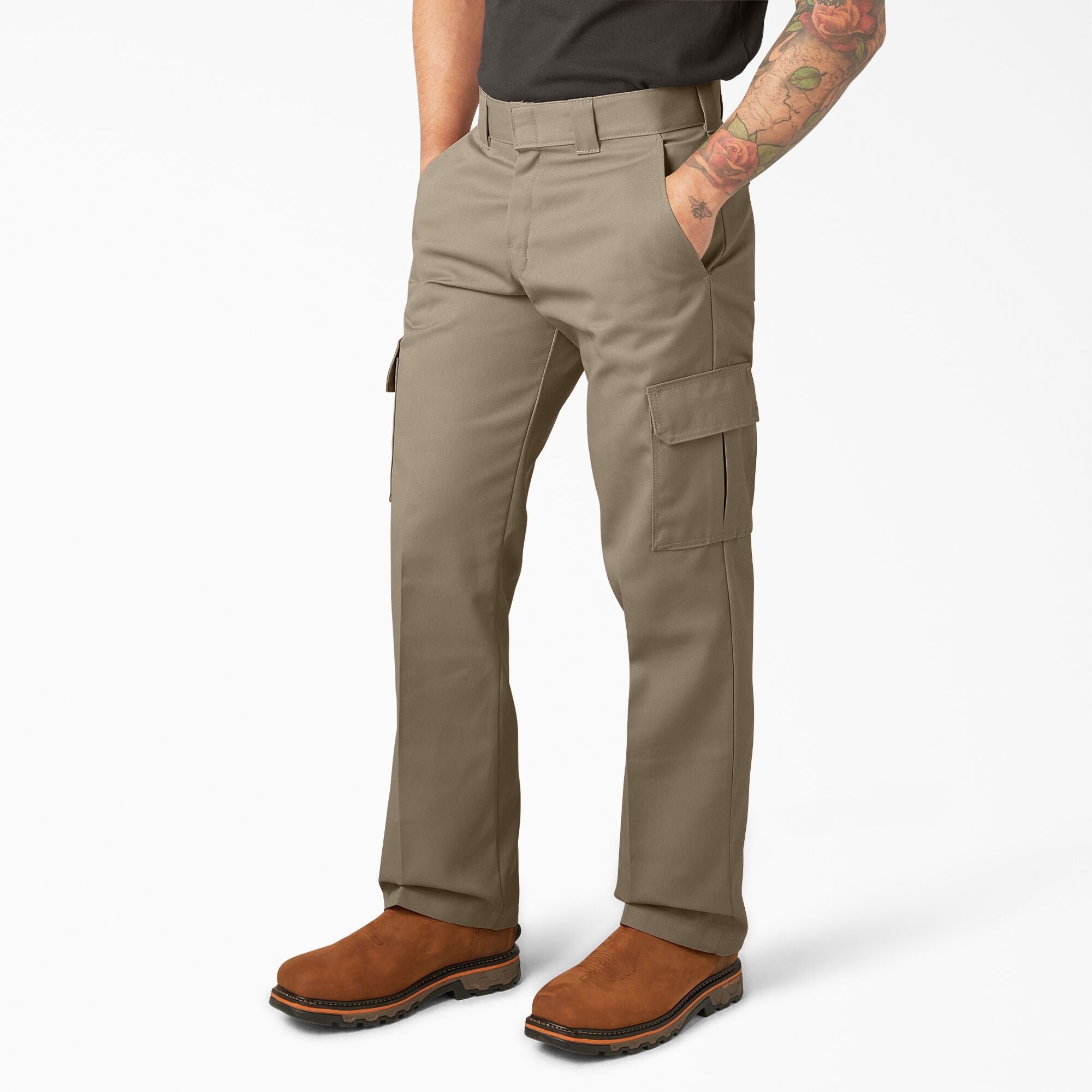 Dickies Relaxed Fit Straight Leg Cargo Work Pants