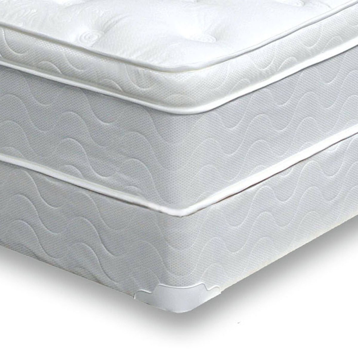 White Euro Top Queen-size Mattress E571