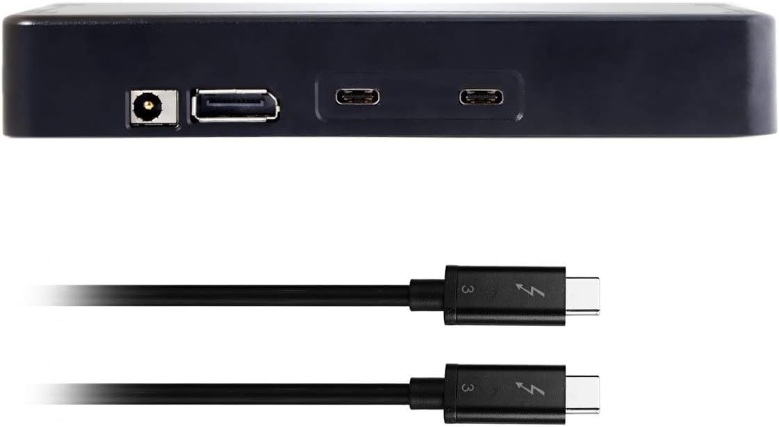 USB4 to Dual NVME SSD Raid Docking & Displayport Adapter U42182