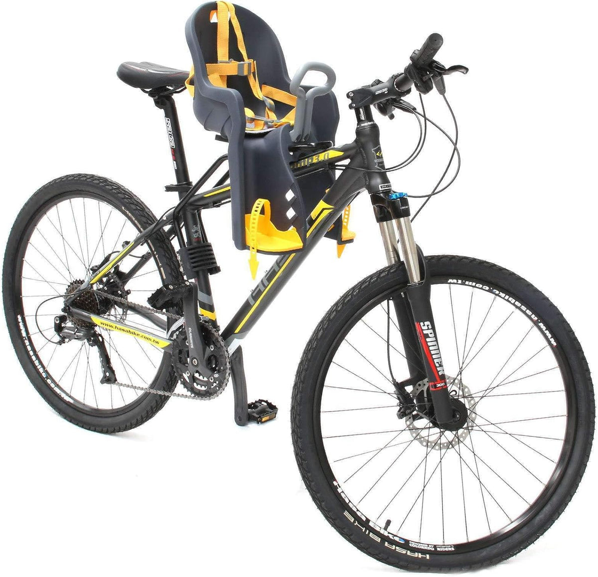 Pack of 2 Front Mount Baby Carrier Bicycle Seat with Handrail C58992
