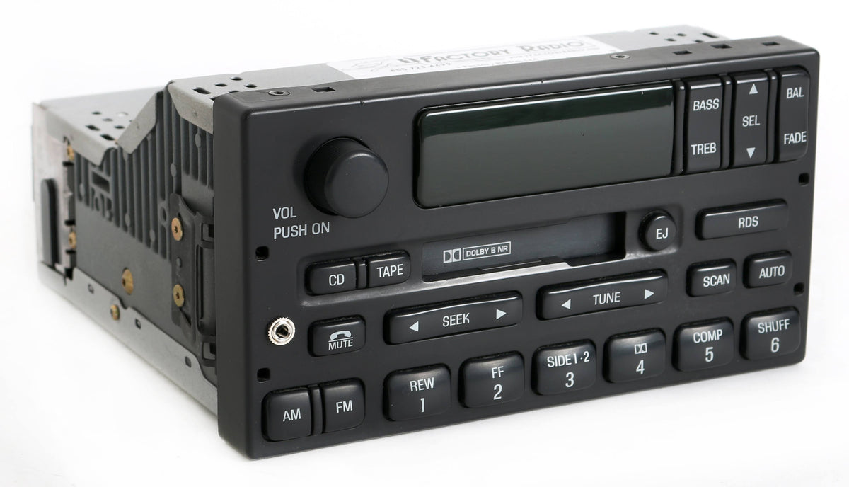 Black Am/Fm Radio Cassette Player O876