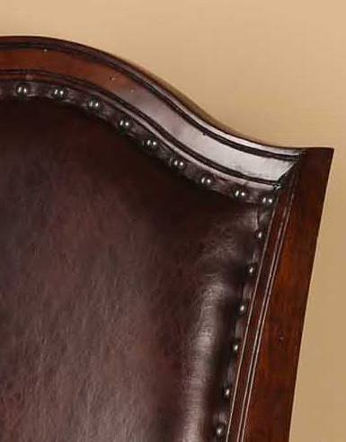 Brown Cherry Swivel Counter Stool H881909