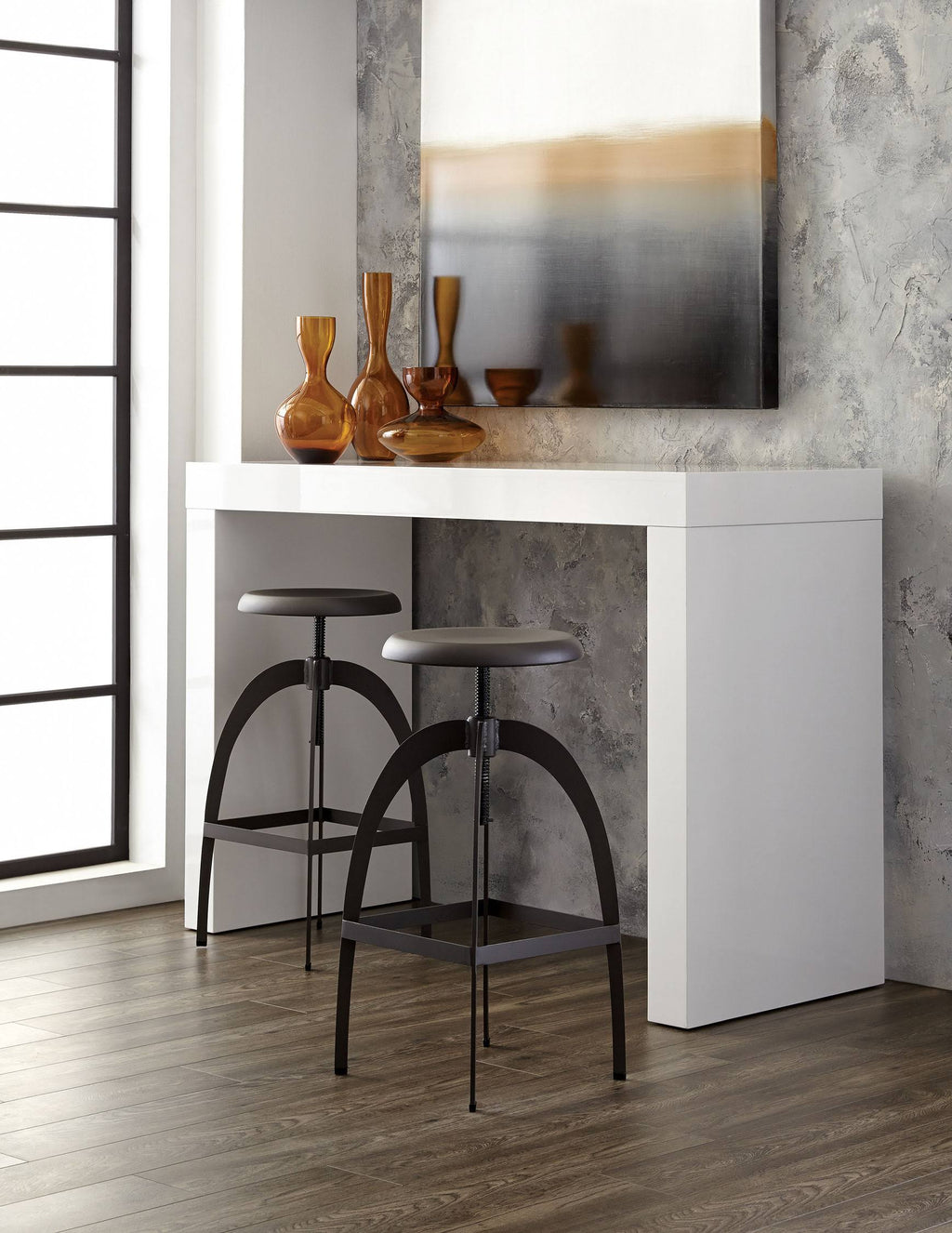 White Arch Console Table T961850