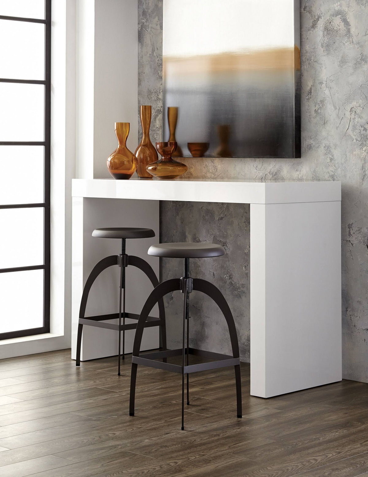 White Arch Console Table T961850