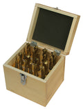 20 Piece Tin-Coated Double End Mill Set K902