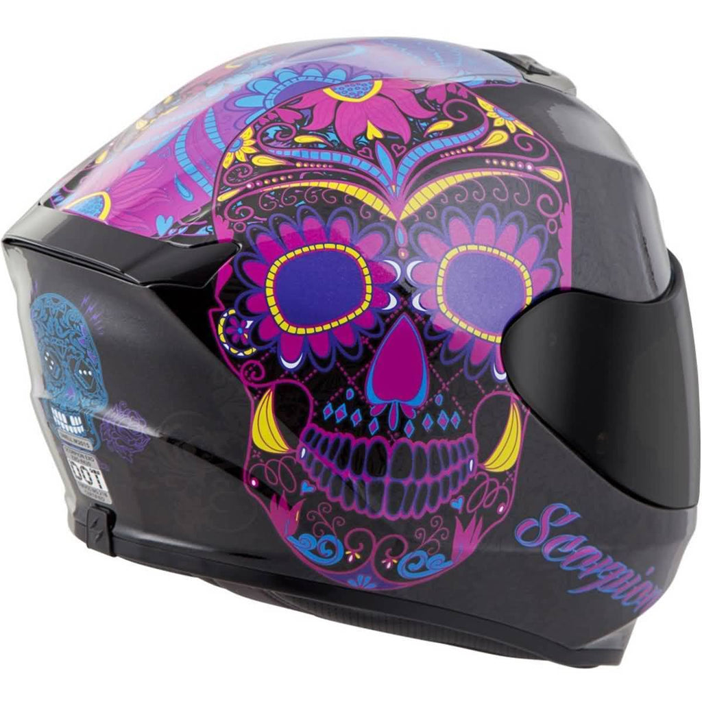 Black/Gold Motorcycle Helmet T57811