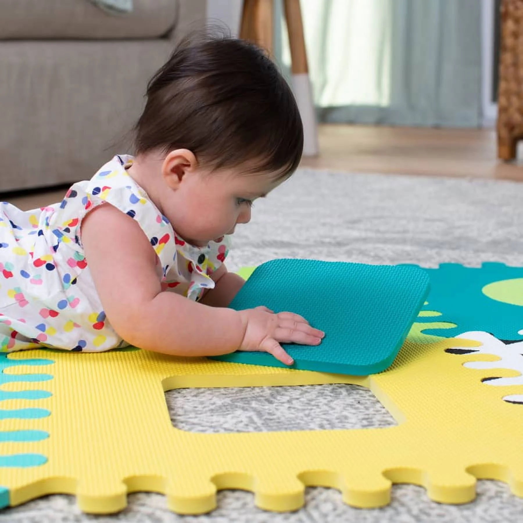 Multicolor Soft Foam Puzzle Mat X151479