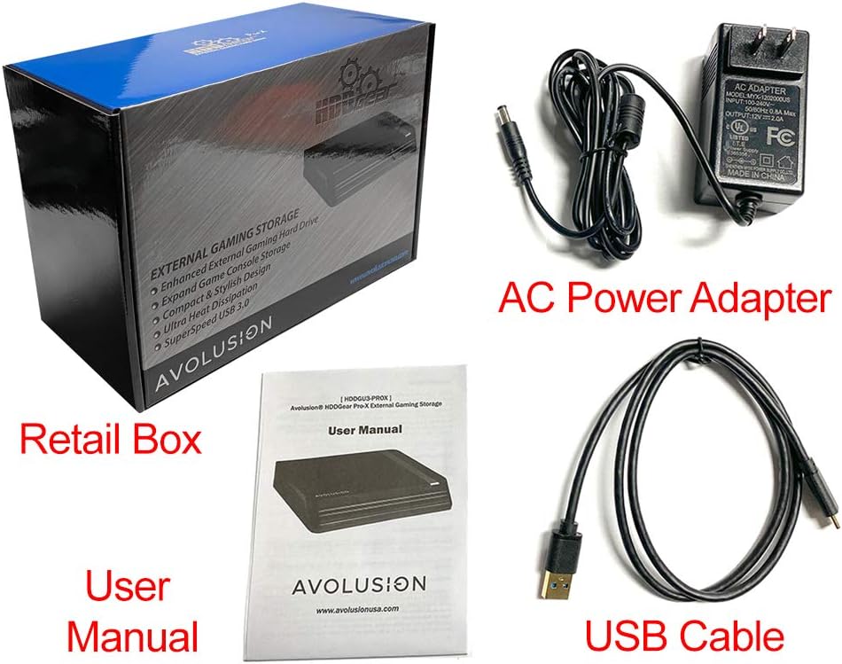 4TB USB 3.0 External Hard Drive L91706