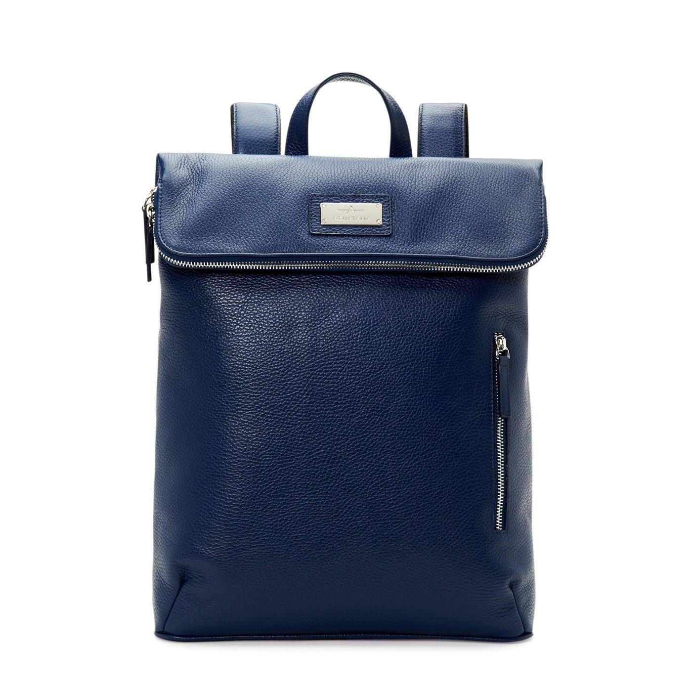 Light Navy Leather Boots M9480