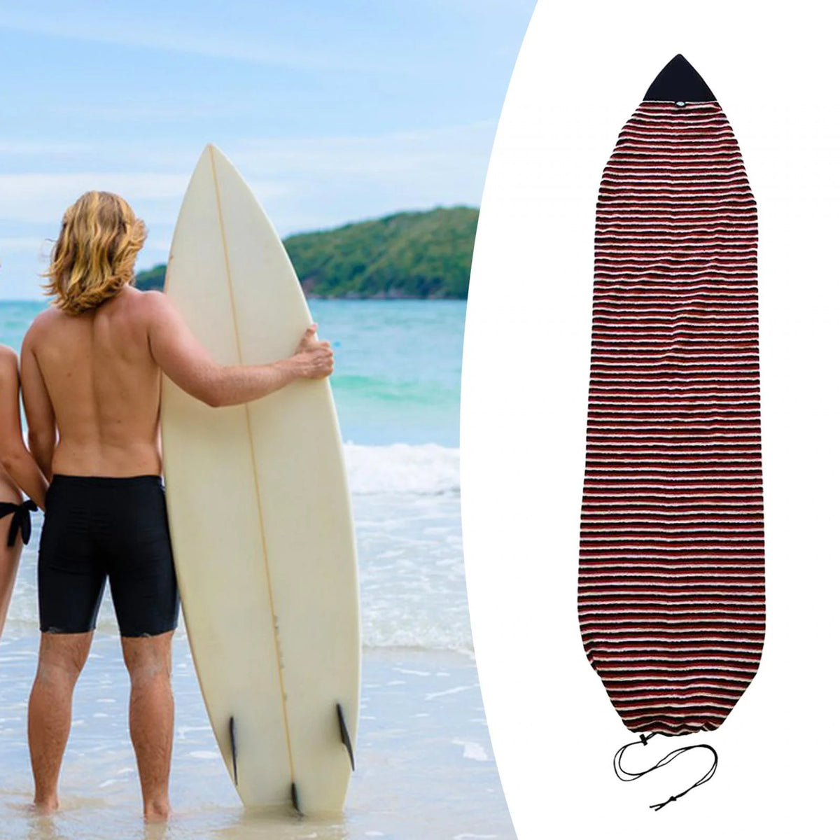 Surfboard Sock Cover Carry Protective Bag F918229