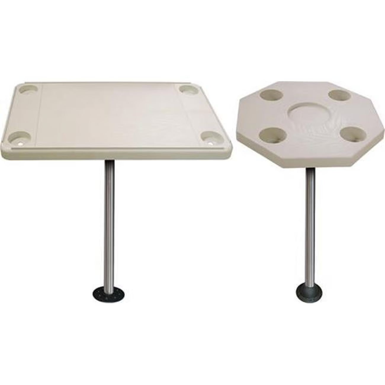Octagonal Ivory Table Kit with Recessed Flush Mount G845
