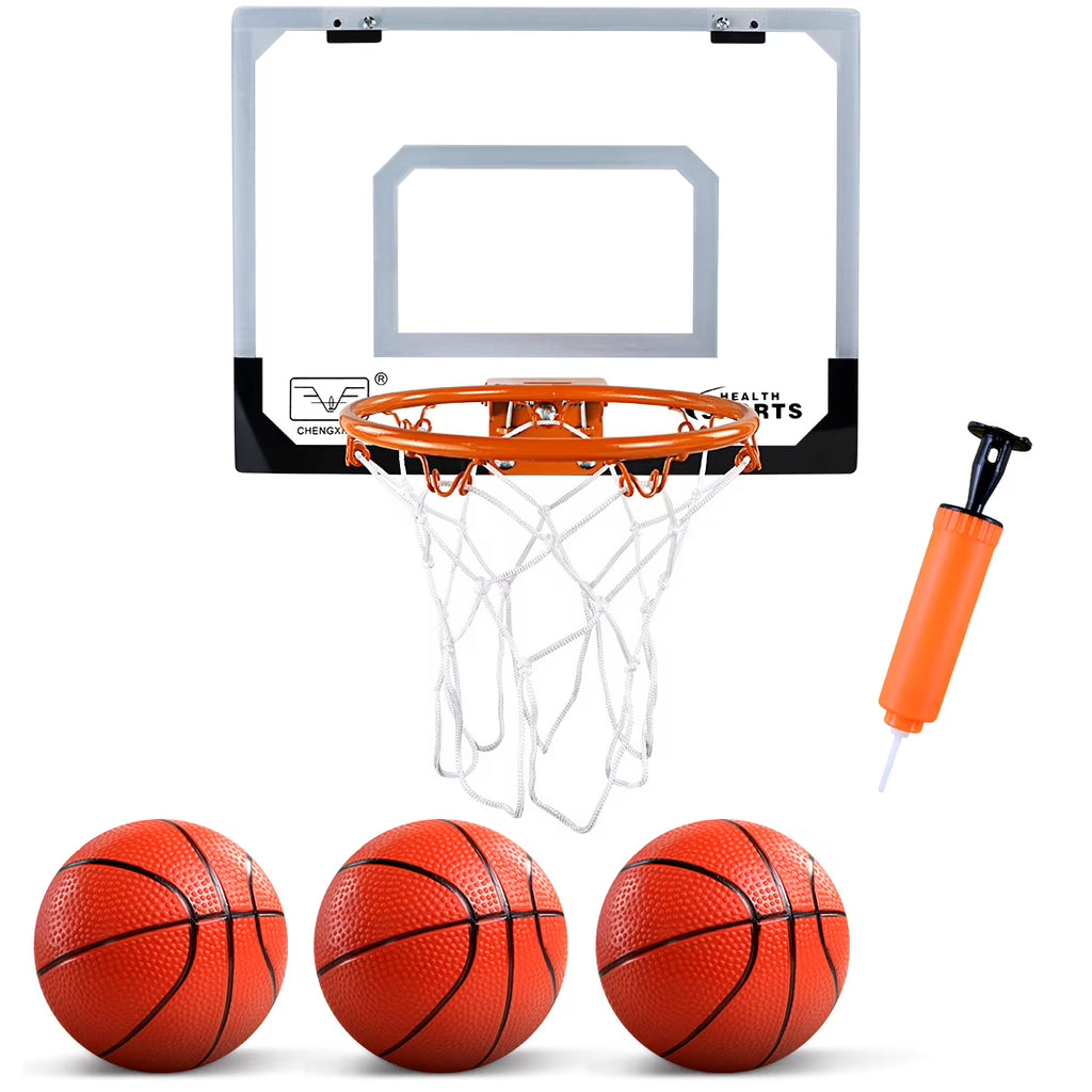 Mini Basketball Hoop Game Set with 3Pcs Balls G89082