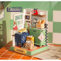 DIY Miniatures Kit with Furniture Wooden Doll House G743447