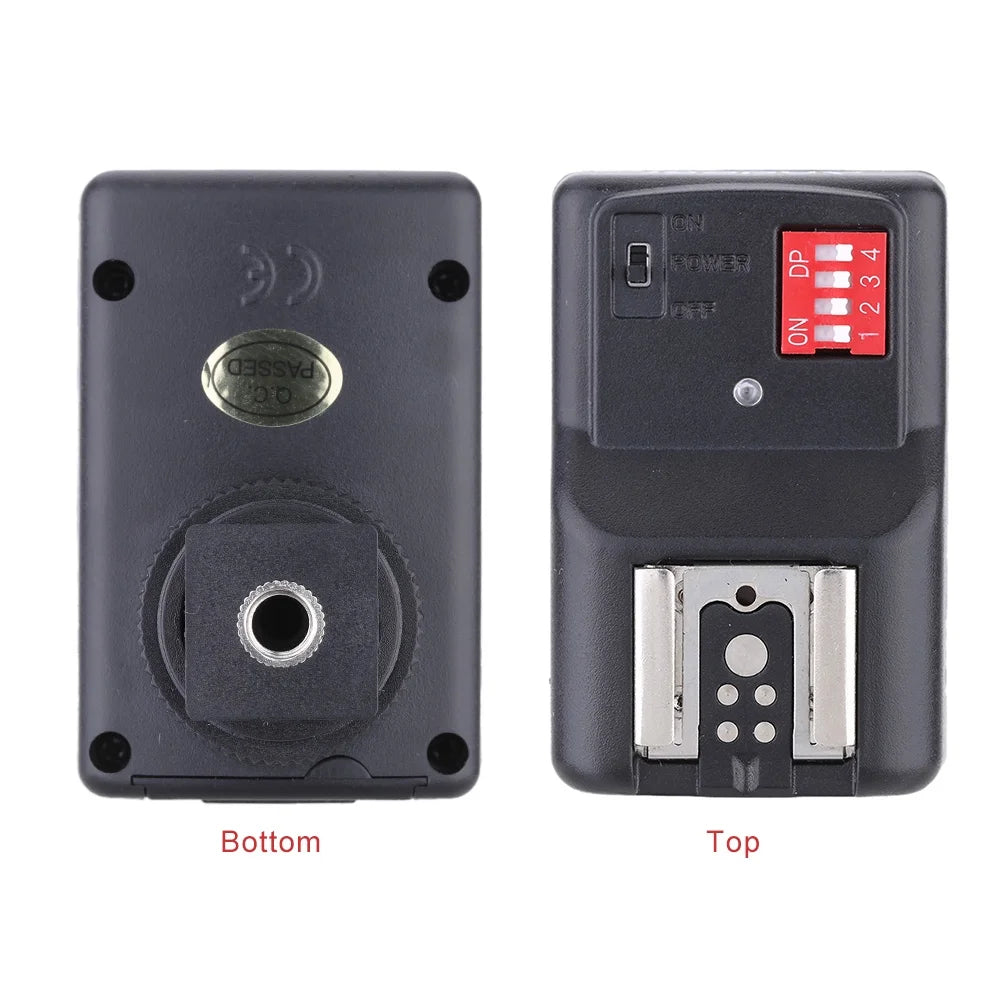 Wireless Remote Flash Trigger Set with 4 Receivers L603