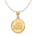 14k Yellow Gold Disc Necklace - 20 Inch O15024