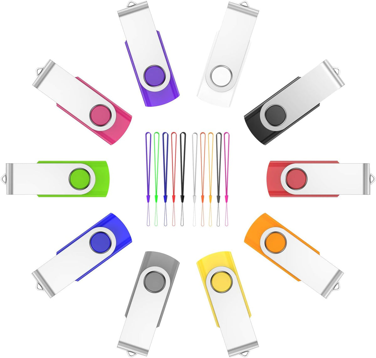 20 Pack 16GB USB Flash Drive with LED Indicator S86810