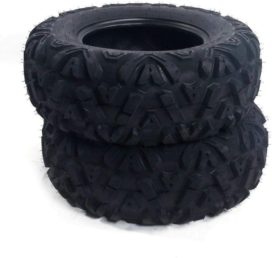 2 PCS All Terrain Tubeless ATV UTV Sports Tires 27x9-12 Front Left & Right 6PR E141233