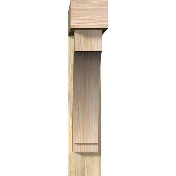 8x22W x 36x22D x 40x22H Douglas Fir Bracket with Offset Brace N356183