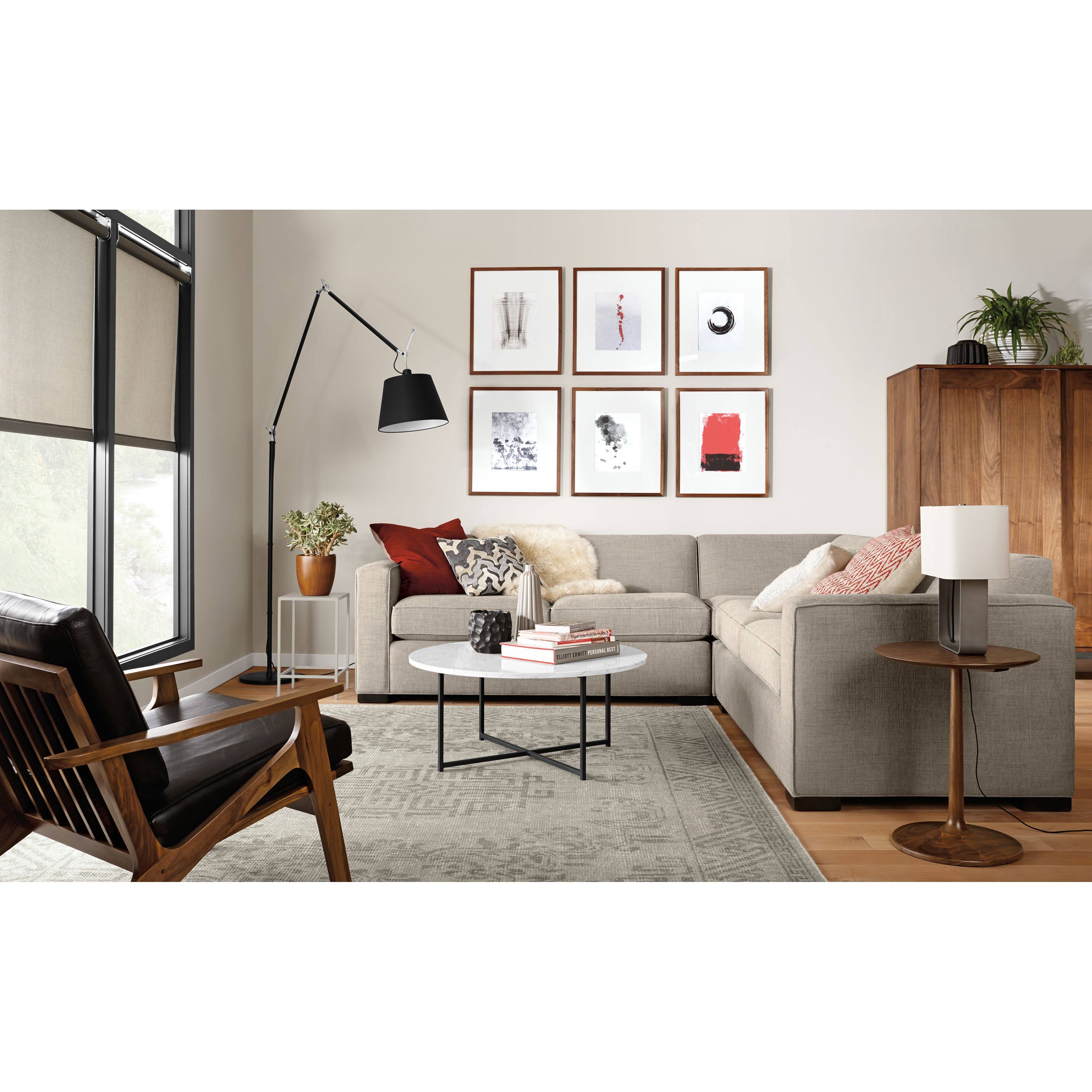 Slim End Table with Shelves E102
