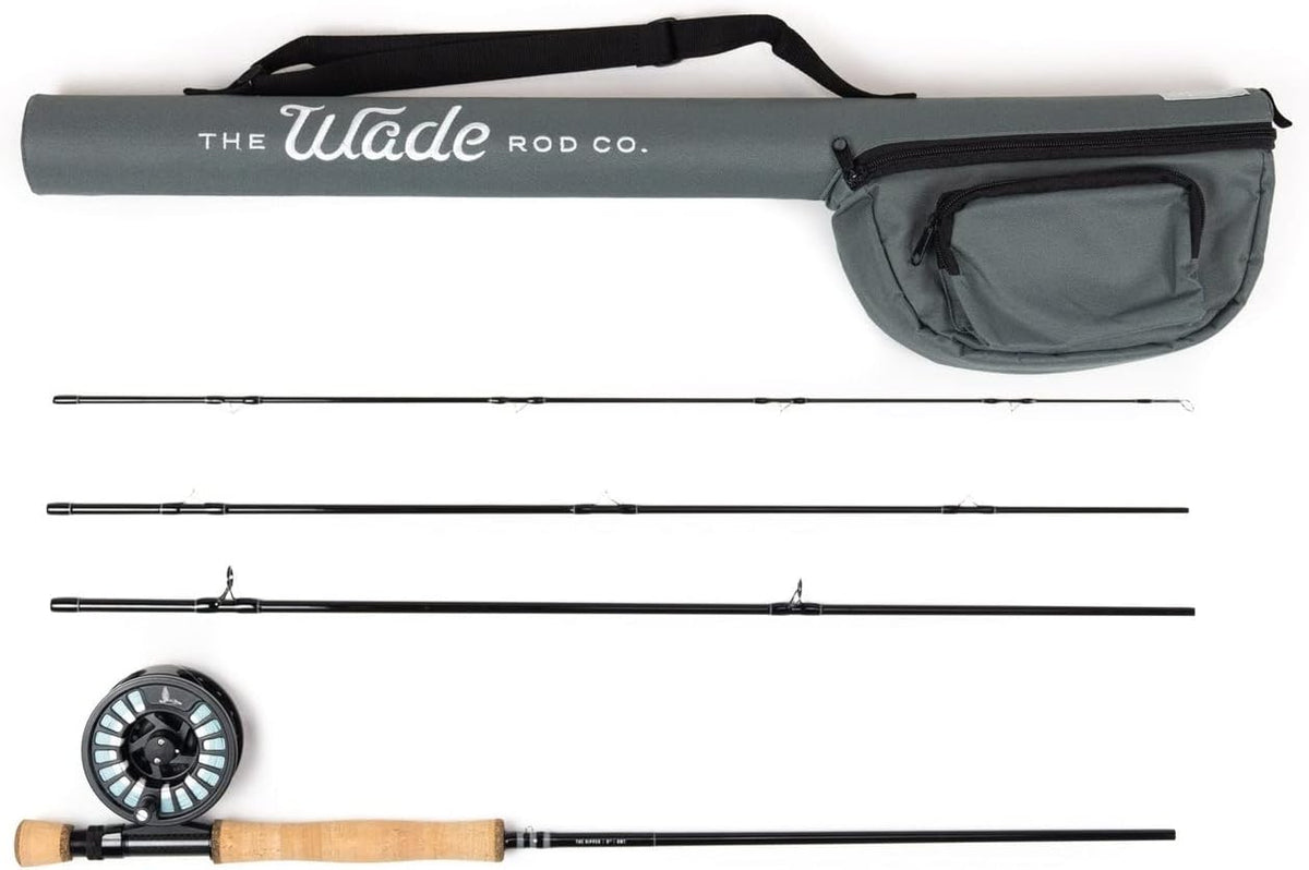Fly Fishing Rod and Reel Combo Set with Travel Case K64832