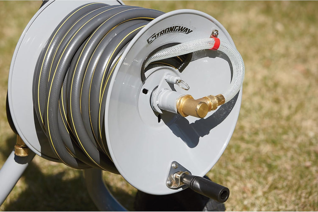 Garden Hose Reel Cart F390612