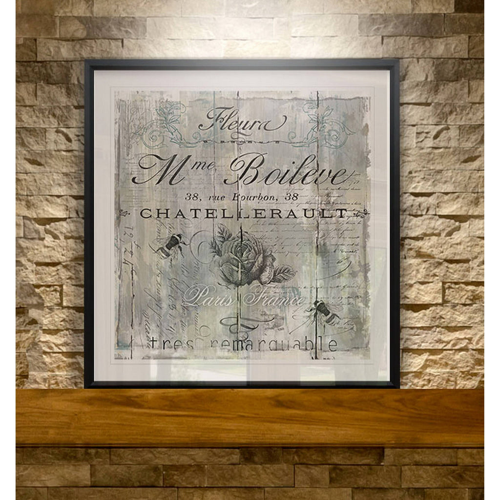Framed Giclee Print 38x38 L8581