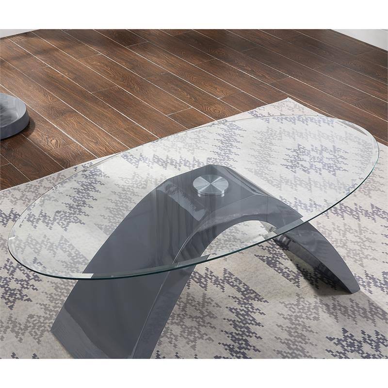 Gray Wood Coffee Table F780