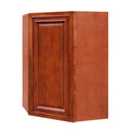 Burnt Cinnamon Diagonal Corner Kitchen Wall Cabinet M145463