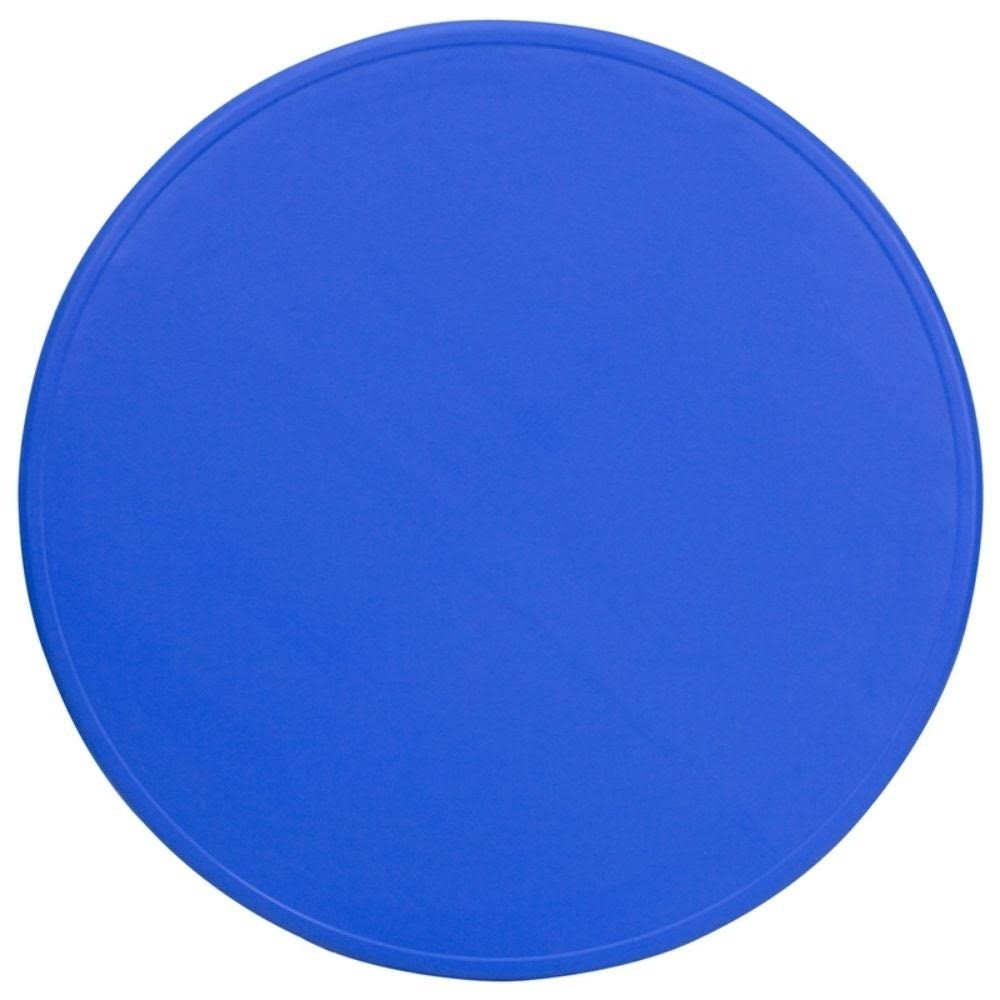 45'' Round Height Adjustable Blue Plastic Activity Table F155675