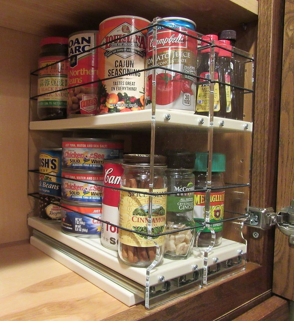 Two-Tiered Spice Organizer for Large Containers Z448