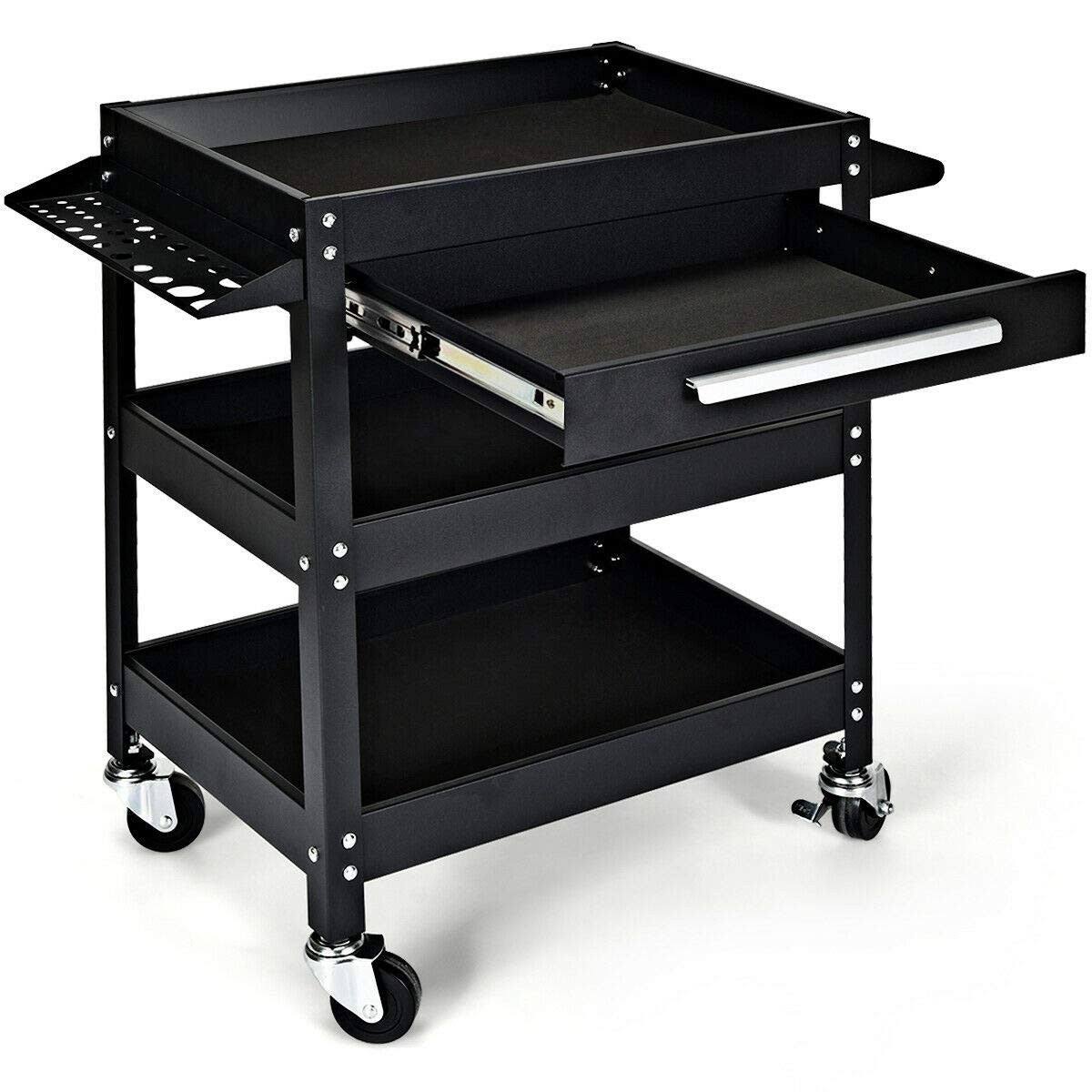 Rolling Tool Cart with Drawer V2956