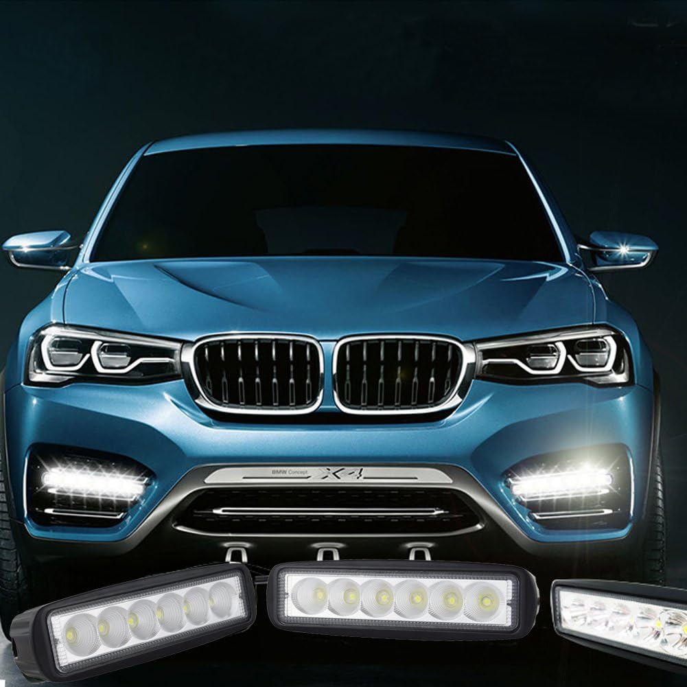10 Pieces 6 inch 18W LED Work Light Bar Y837