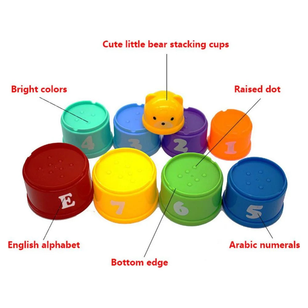 Stacking Toys, Nesting Stack Cups for Toddlers C2097