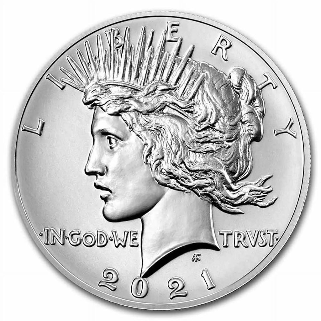 6-Coin 2021 Silver Morgan and Peace Dollar Set L36853