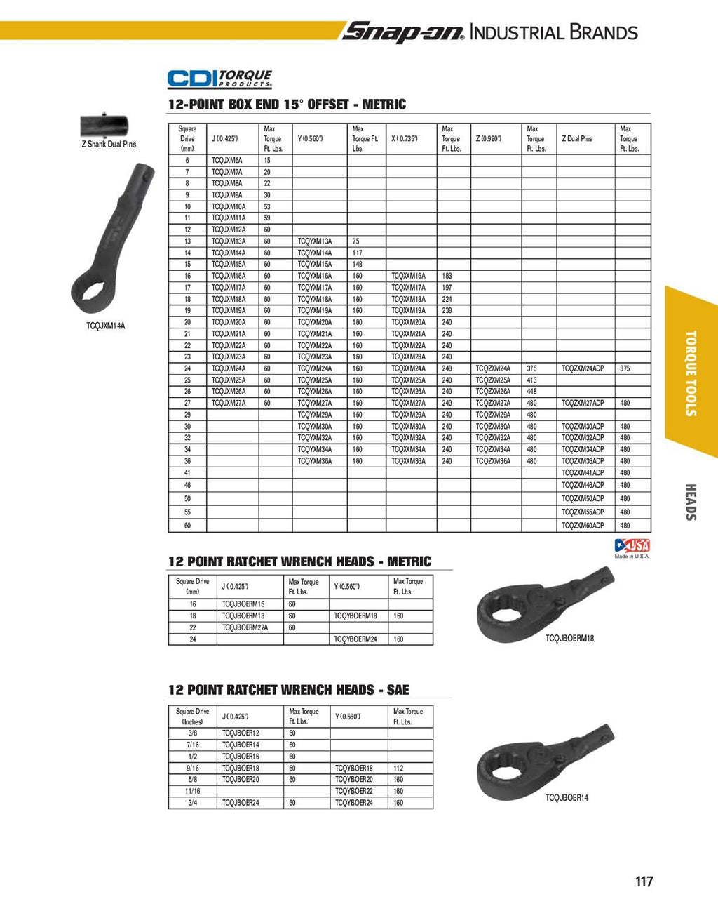 27 Millimeter Box End Torque Wrench U47303
