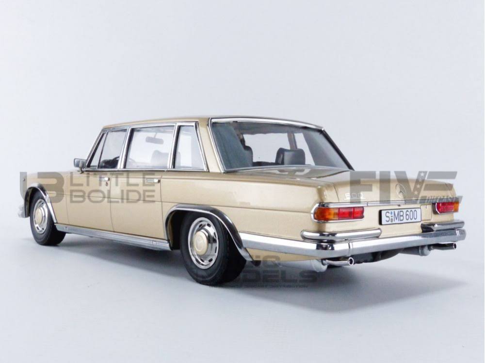 Gold 1/18 Mercedes-Benz 600 SWB W100 Z9487