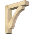 8x22W x 36x22D x 40x22H Douglas Fir Bracket with Offset Brace N356183