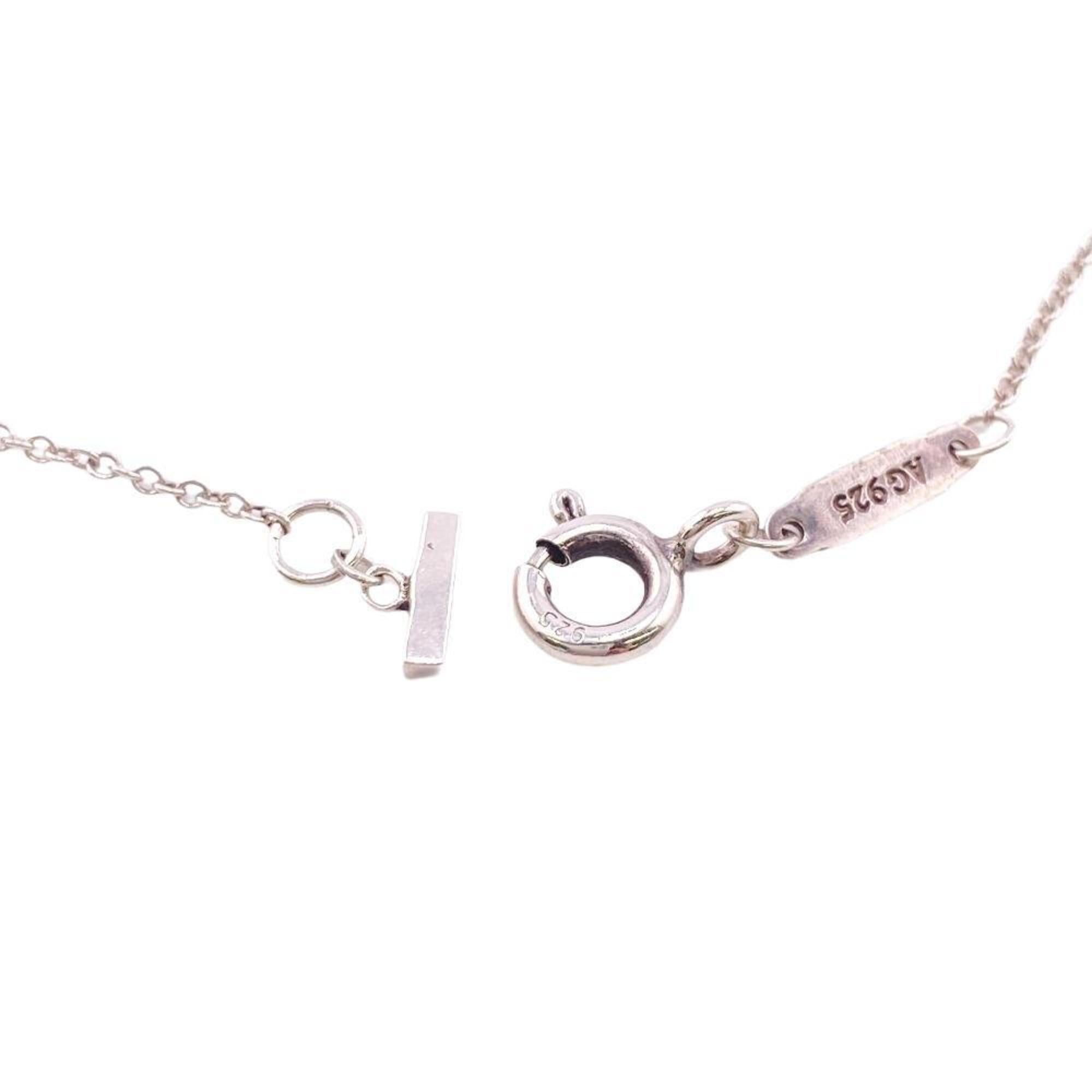 Tiffany T Smile 925 Silver Necklace L234