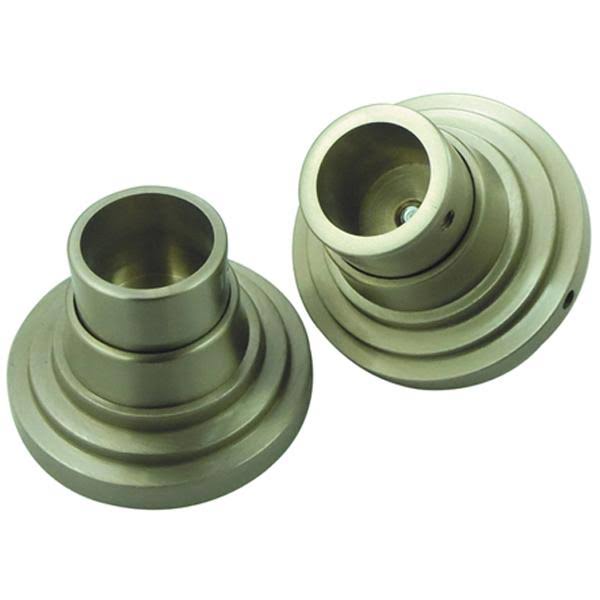 Polished Chrome Shower Rod Base R521