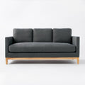Dark Gray Wood Base Sofa Z94418
