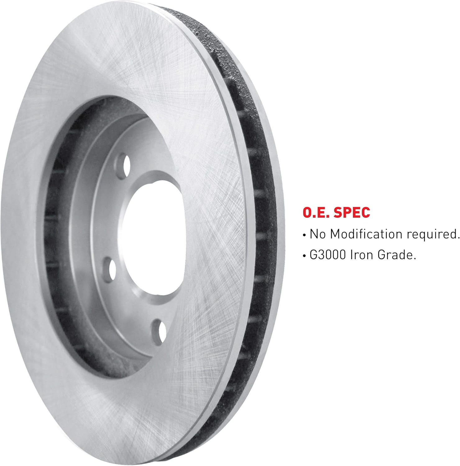R1 Concepts eLine Replacement Brake Rotors Kit & Semi-Met Brake Pads I9987