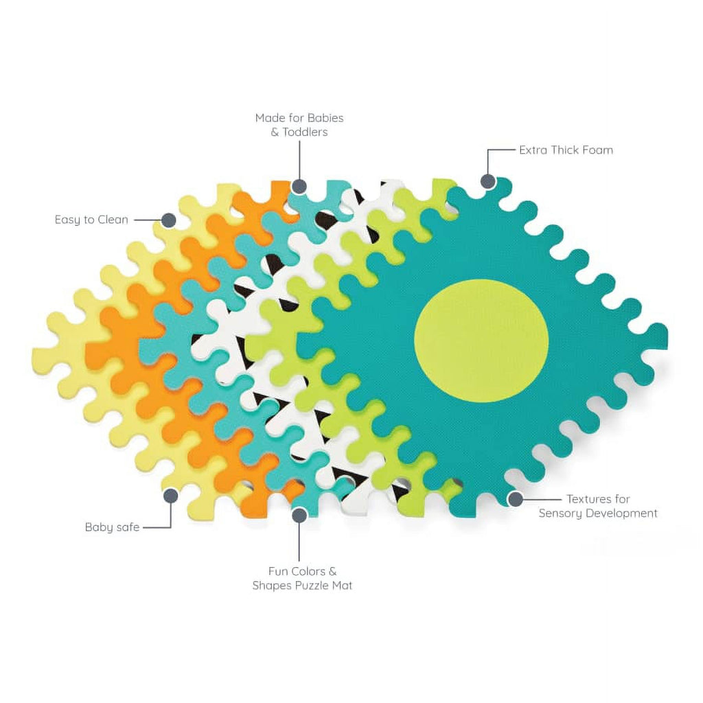 Multicolor Soft Foam Puzzle Mat X151479