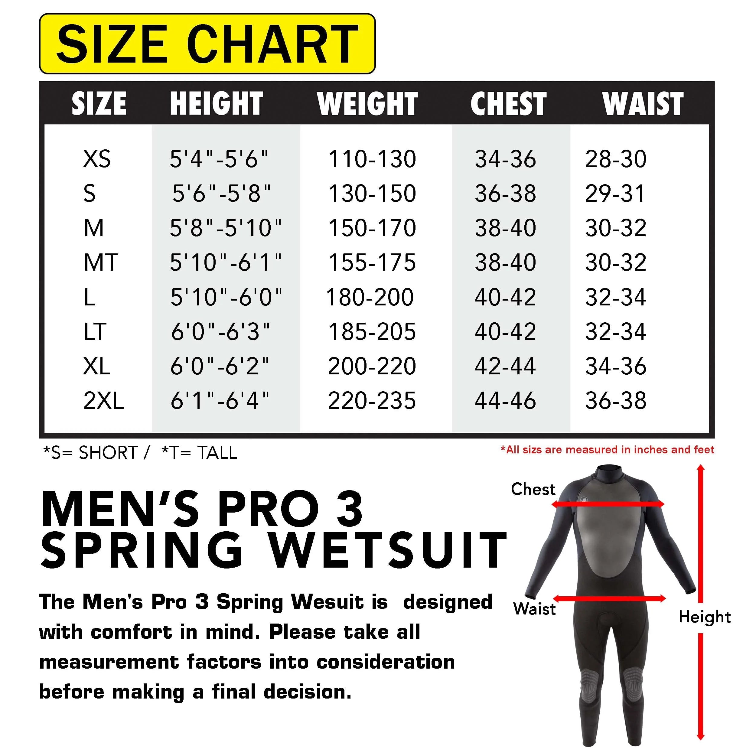 3/2mm Back Zip Full Suit B74262