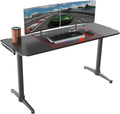 Carbon Fiber Texture Surface Computer Gaming Desk V50971