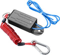 Trailer Breakaway Switch with Coiled Cable, Pack of 2 A33496