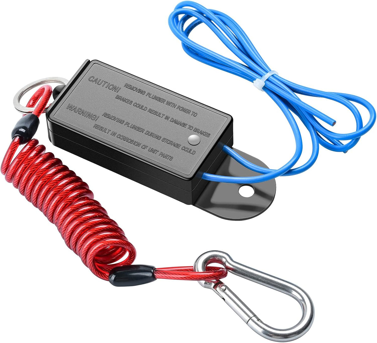 Trailer Breakaway Switch with Coiled Cable, Pack of 2 A33496