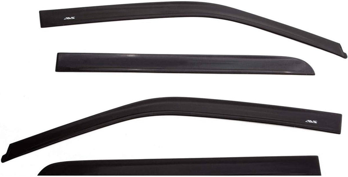 Chrome Side Window Deflector, 4-Piece Set H317988