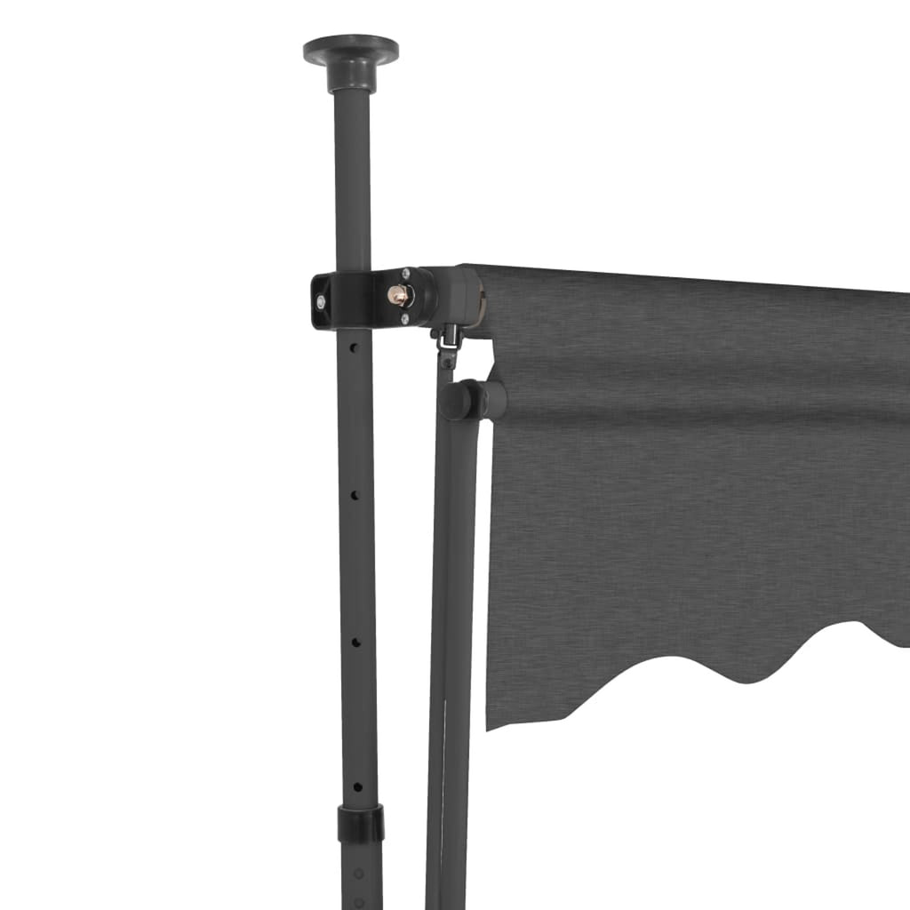 Retractable Awning with 157.5" Anthracite V892