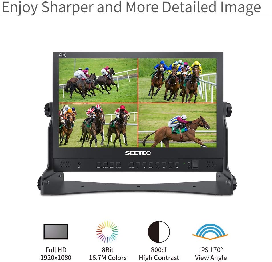 15.6 4 HDMI Input Output Quad Split Display Monitor G2590
