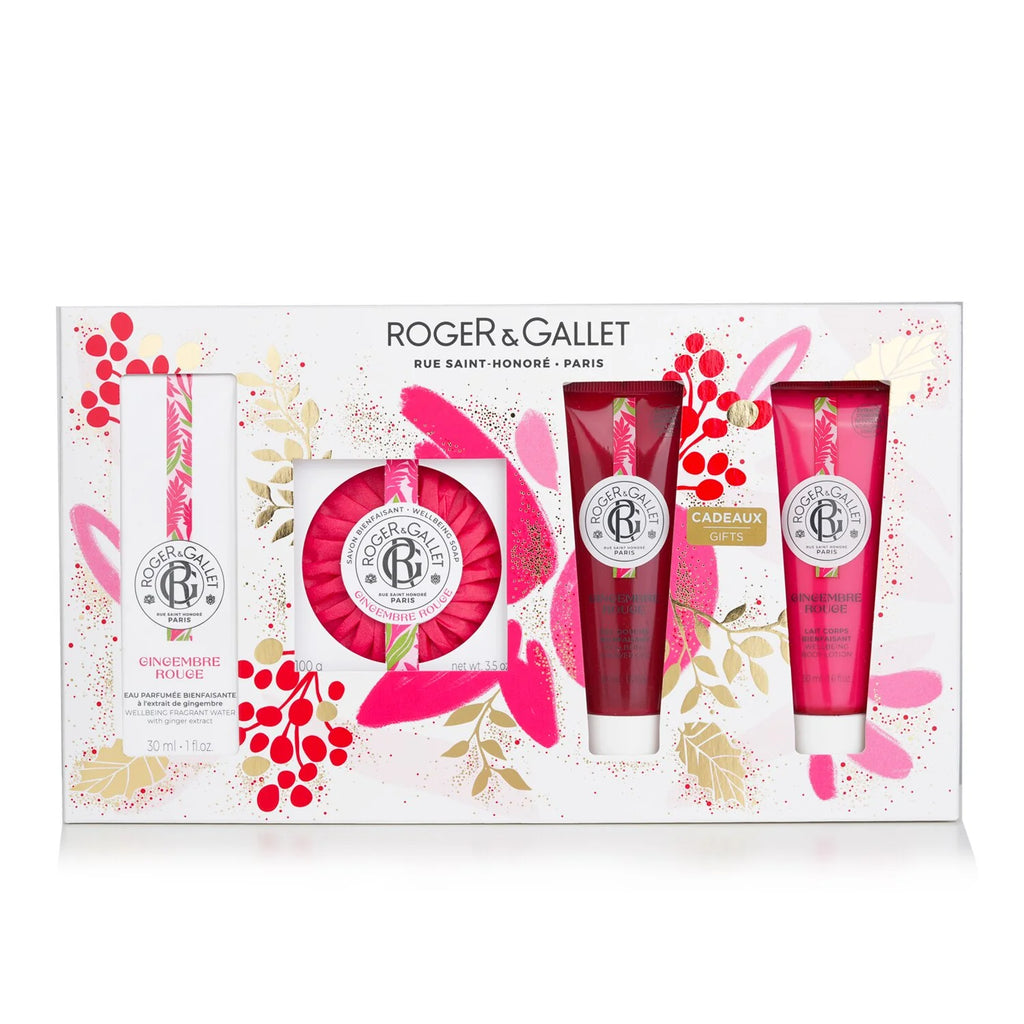 Roger & Gallet Gingembre Rouge Coffret 4pcs I42224